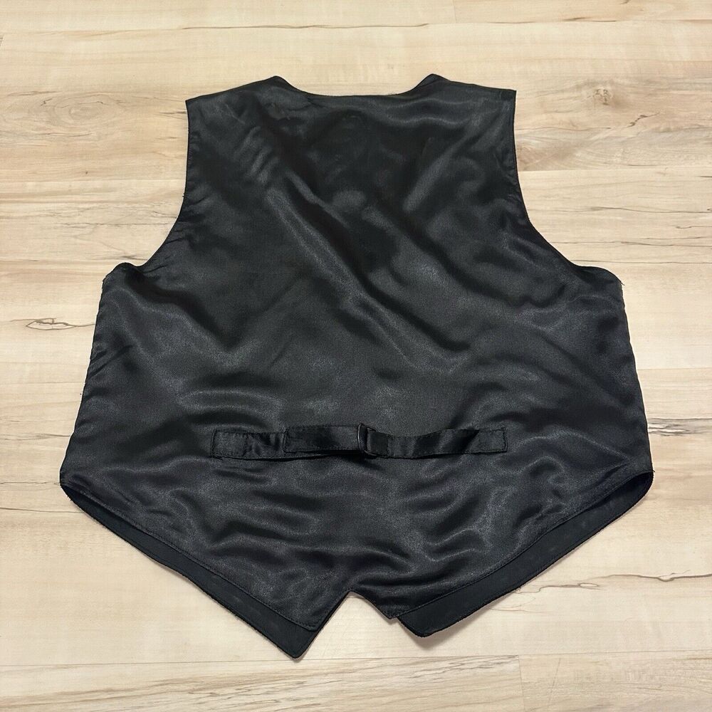 Leather Western Vest - Picture 2 of 7